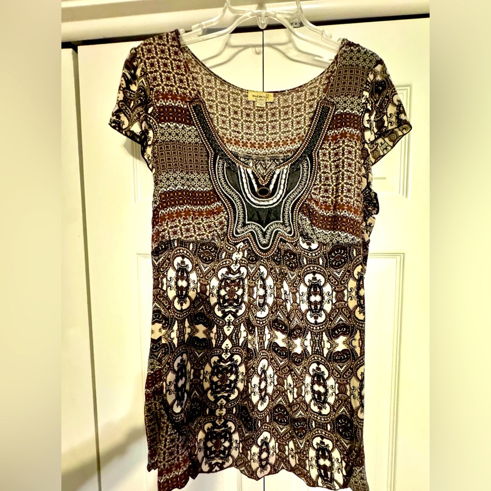 One World embroidered blouse